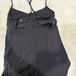 Lululemon Black Athletic Tank Top